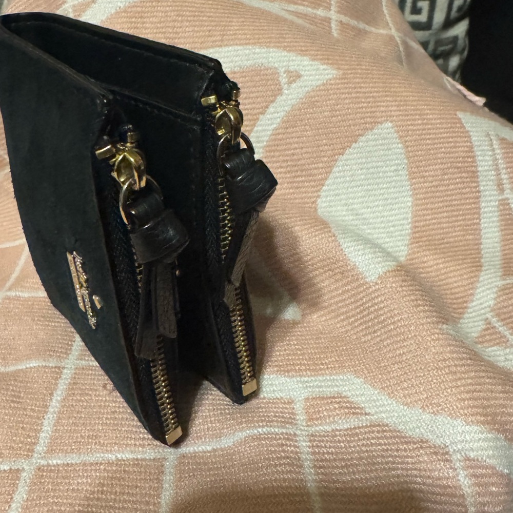 Kate Spade Black Croc-Embossed Handbag - Picture 4 of 7